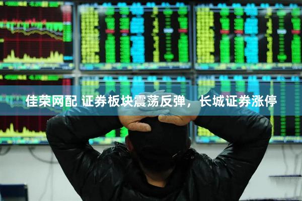 佳荣网配 证券板块震荡反弹，长城证券涨停